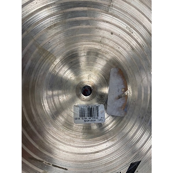 Used SABIAN 14in XS20 Hi Hat Pair Cymbal