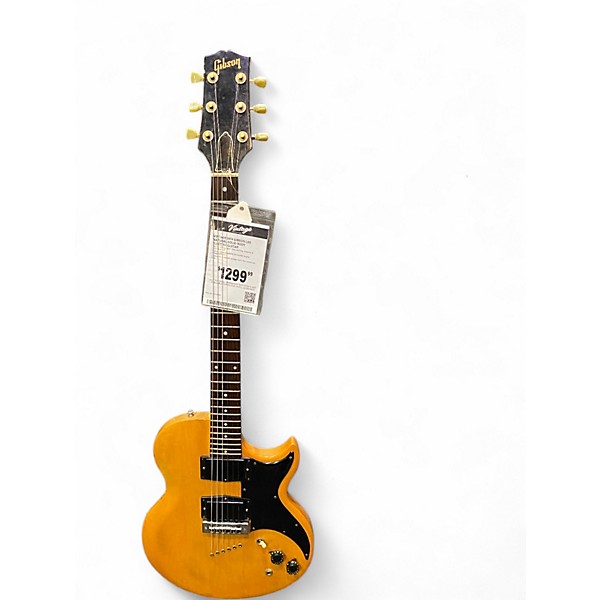 Vintage 1974 Gibson L6S Natural Solid Body Electric Guitar