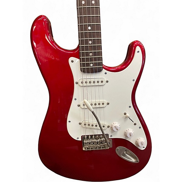 Used Squier Classic Vibe 1960S Stratocaster Candy Apple Red Solid Body Electric Guitar