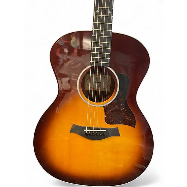 Used Taylor 214E-SB DLX SUNBURST Acoustic Electric Guitar