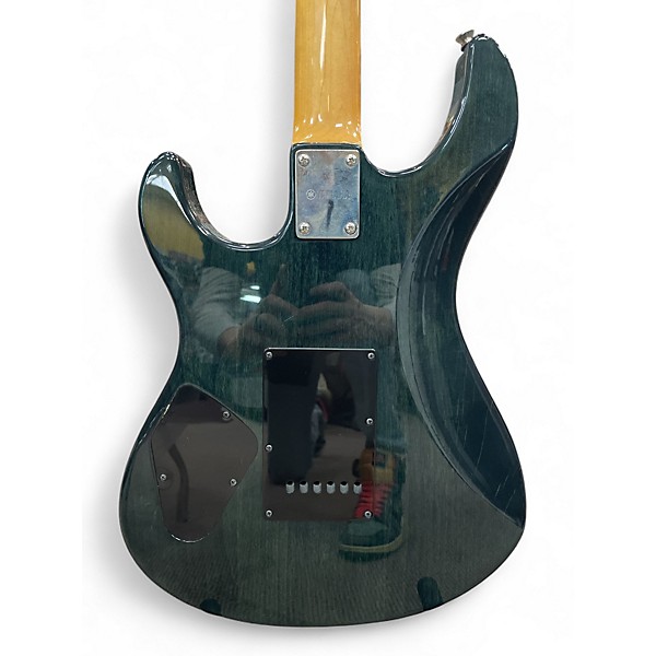 Used Yamaha PAC612VIIFM Indigo Blue Solid Body Electric Guitar