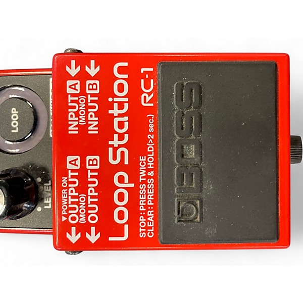 Used BOSS RC1 Loop Station Pedal