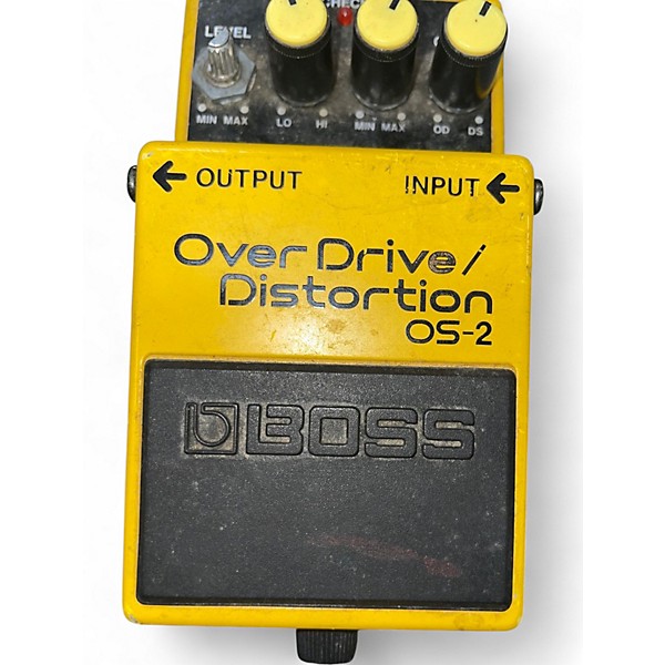 Used BOSS OS2 Overdrive Distortion Effect Pedal
