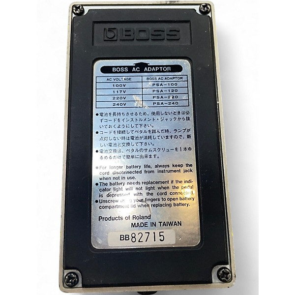 Used BOSS OS2 Overdrive Distortion Effect Pedal