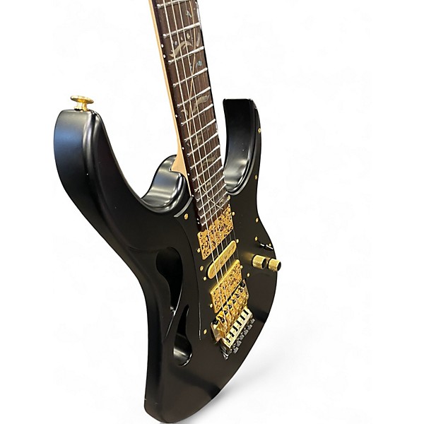 Used 2024 Ibanez PIA3761 Steve Vai Signature Black Onyx Solid Body Electric Guitar