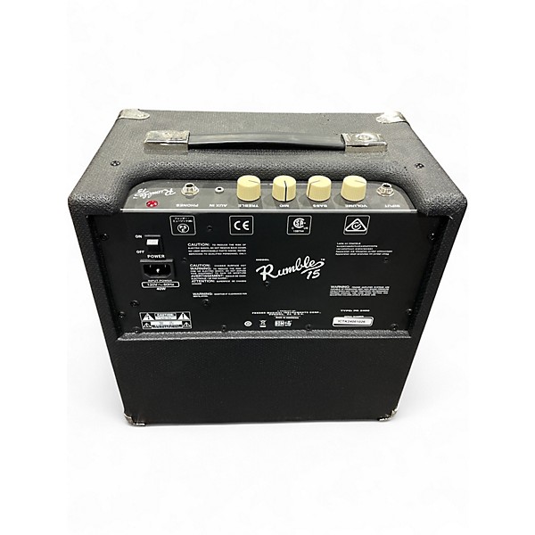 Used Fender Rumble 15 15W 1X8 Bass Combo Amp