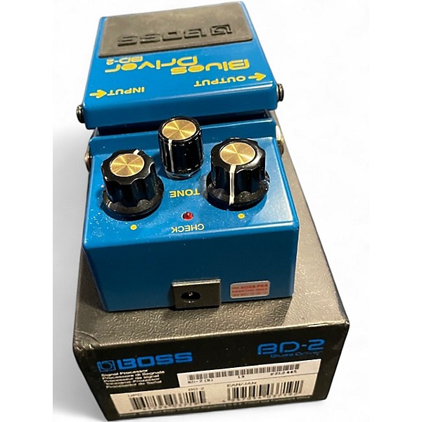 Used BOSS BD2 Blues Driver Effect Pedal
