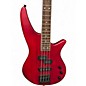 Used Jackson JS SPECTRA STAINED RED Electric Bass Guitar