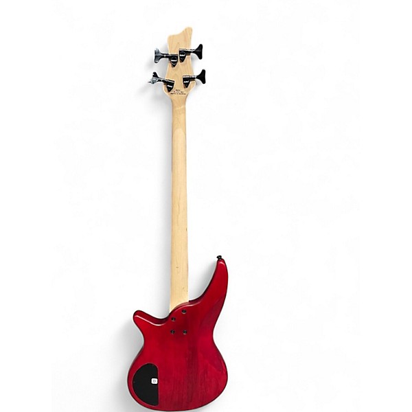 Used Jackson JS SPECTRA STAINED RED Electric Bass Guitar