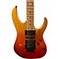 Used Ibanez RG470MB gold and orange Solid Body Electric Guitar