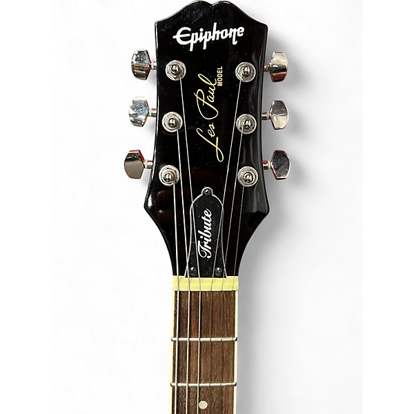 Used Epiphone Tribute Les Paul Standard 2 Color Sunburst Solid Body Electric Guitar