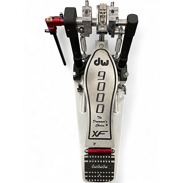 Used DW 9000 Series Double Double Bass Drum Pedal