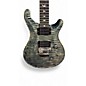 Used PRS Custom 24 10 Top Floyd rose Whale Blue Solid Body Electric Guitar