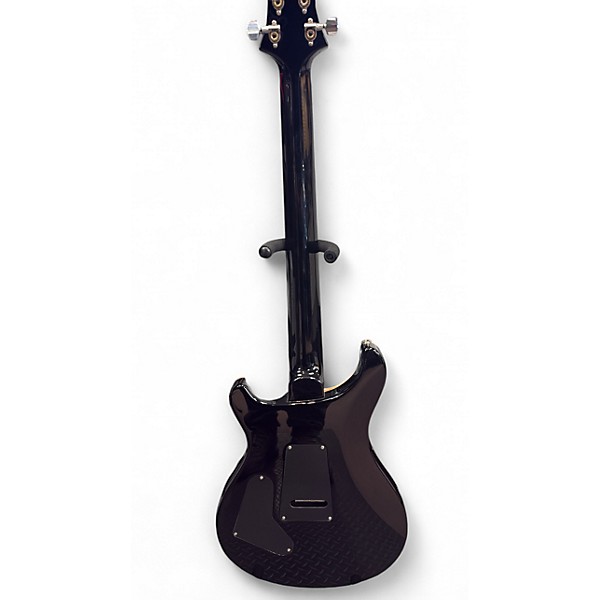 Used PRS Custom 24 10 Top Floyd rose Whale Blue Solid Body Electric Guitar