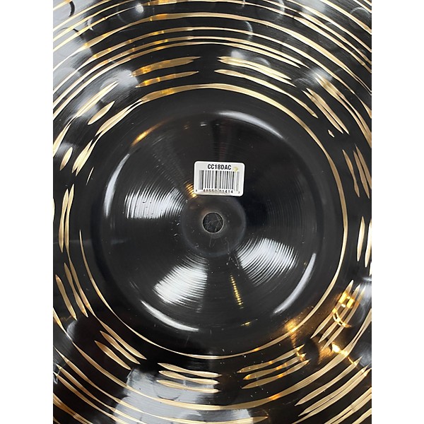 Used MEINL 18in CLASSIC DARK CRASH Cymbal