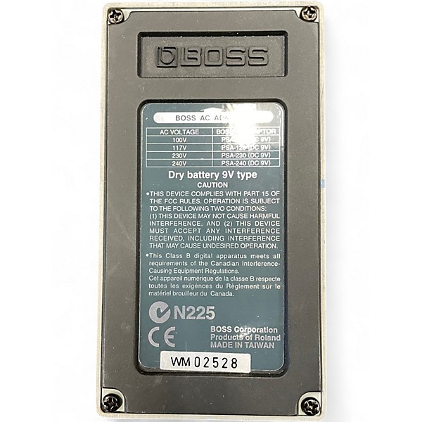 Used BOSS CH1 Super Chorus Effect Pedal