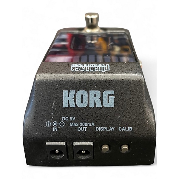 Used KORG PB01 Pitchblack Chromatic Tuner Pedal