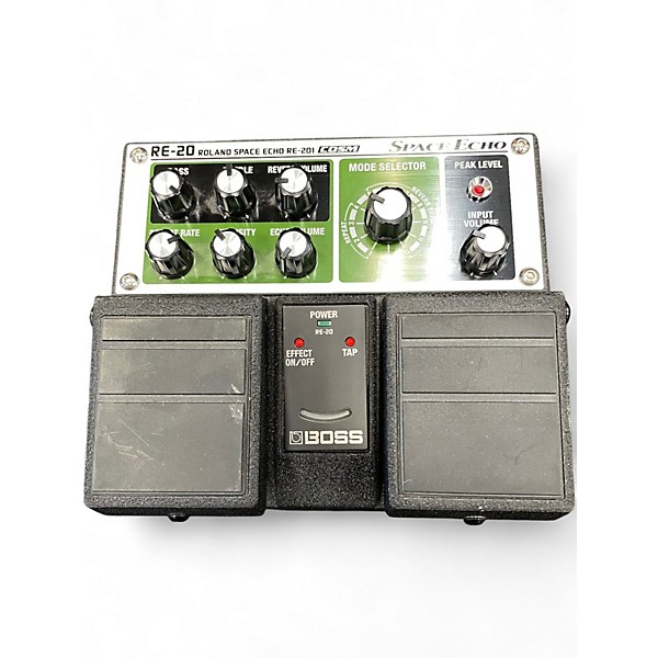 Used BOSS RE20 Space Echo Effect Pedal