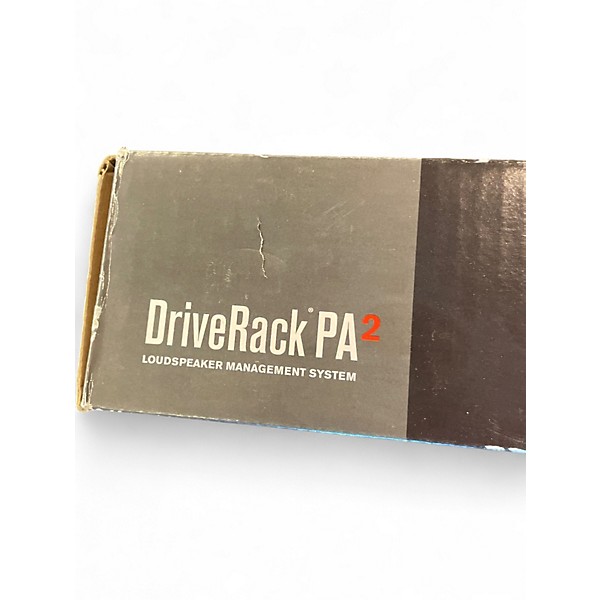 Used dbx DriveRack PA2 Signal Processor