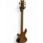 Used Schecter Guitar Research Stiletto Custom 5 String NATURAL Electric Bass Guitar