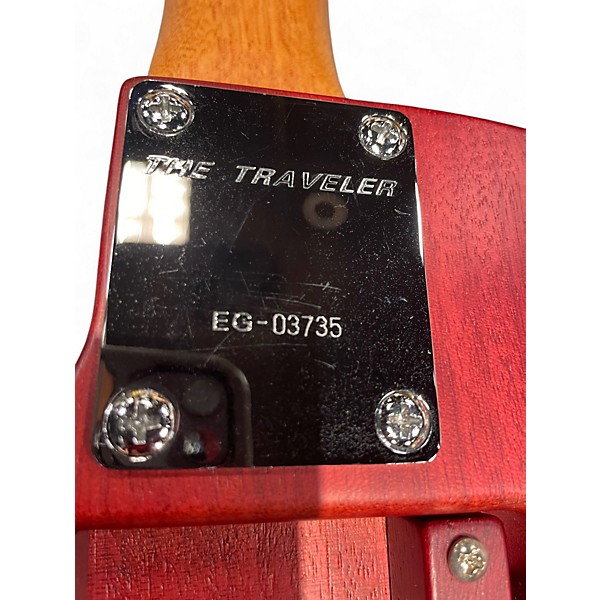 Used Traveler Guitar Escape red Acoustic Guitar