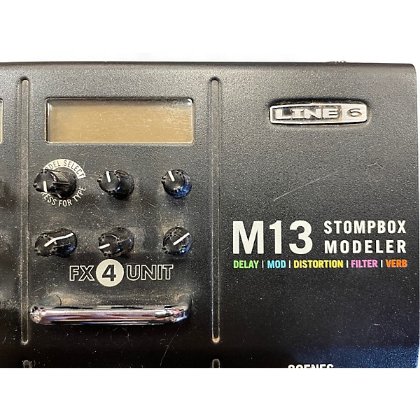 Used Line 6 M13 Stompbox Modeler Effect Processor
