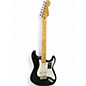 Used Fender Player Stratocaster Black Solid Body Electric Guitar thumbnail