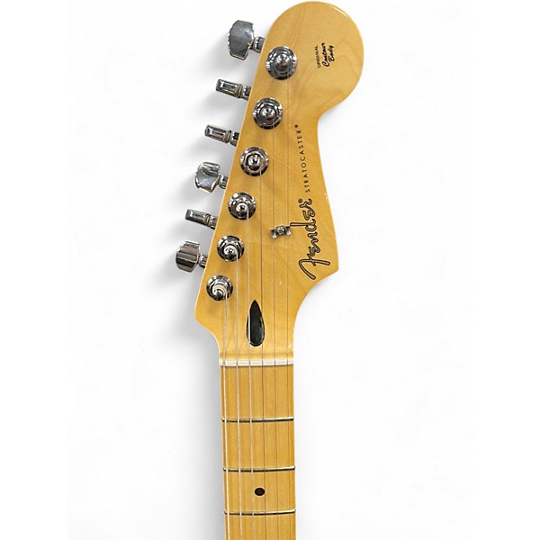 Used Fender Player Stratocaster Black Solid Body Electric Guitar