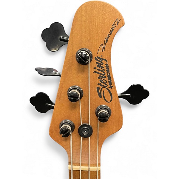 Used Sterling by Music Man Pete Wentz Artist Series StingRay Fiesta Red Electric Bass Guitar