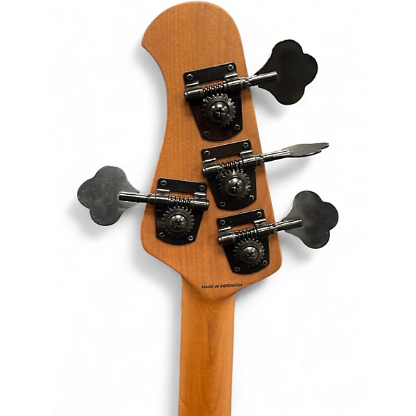 Used Sterling by Music Man Pete Wentz Artist Series StingRay Fiesta Red Electric Bass Guitar