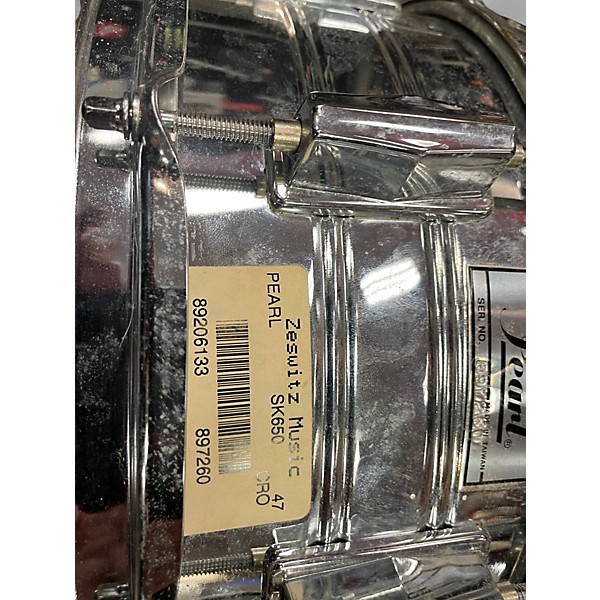 Used Pearl 14X5.5 SK650 Chrome Drum