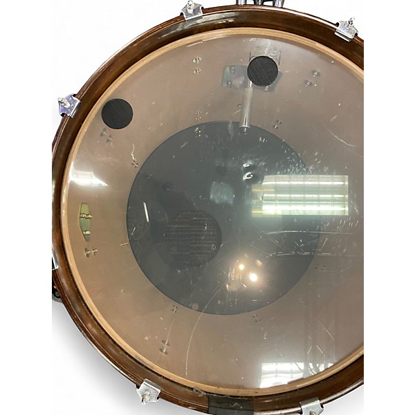 Used Yamaha 5 Piece DP SERIES SHELL KIT WITHH HARDWARE Black Drum Kit