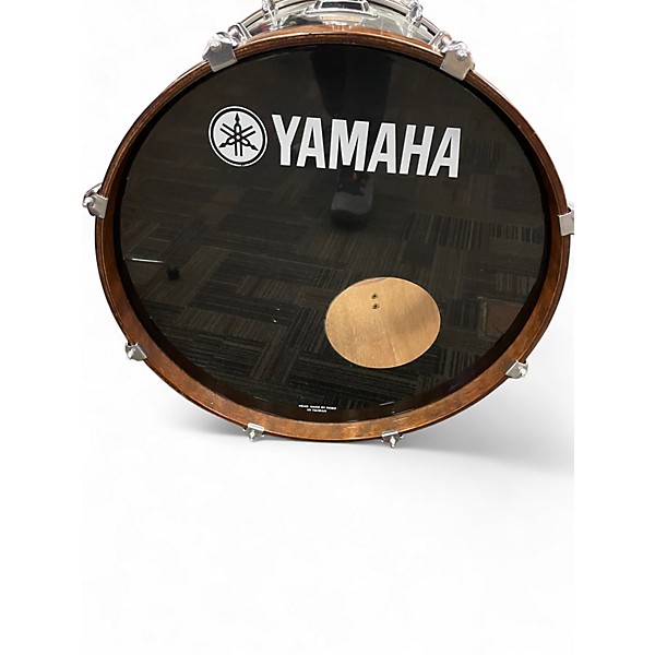 Used Yamaha 5 Piece DP SERIES SHELL KIT WITHH HARDWARE Black Drum Kit