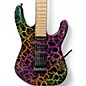 Used Jackson SL3M Rainbow Crackle Solid Body Electric Guitar