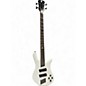 Used Spector NS Dimension HP 4  Snow White Pearl Electric Bass Guitar thumbnail