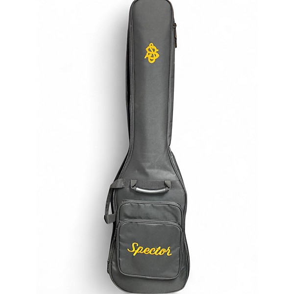 Used Spector NS Dimension HP 4  Snow White Pearl Electric Bass Guitar