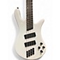 Used Spector NS Dimension HP 4  Snow White Pearl Electric Bass Guitar