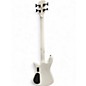 Used Spector NS Dimension HP 4  Snow White Pearl Electric Bass Guitar
