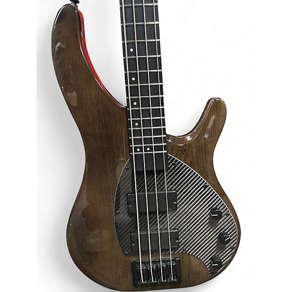Used Klos Apollo IV Custom Walnut Electric Bass Guitar