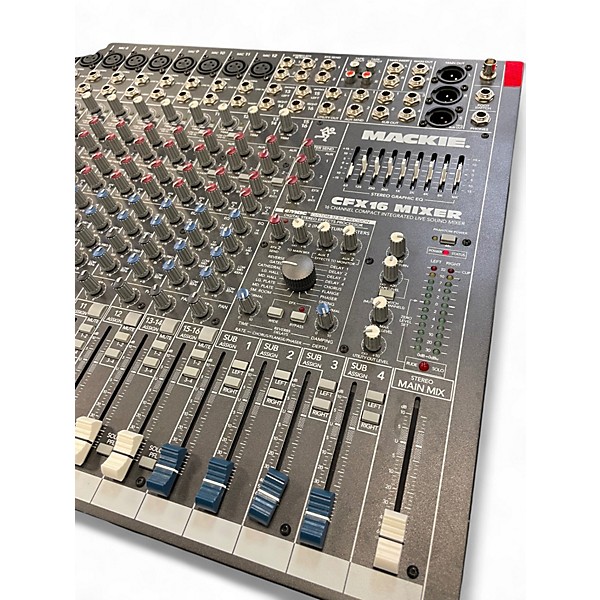 Used Mackie CFX16 MKII Unpowered Mixer
