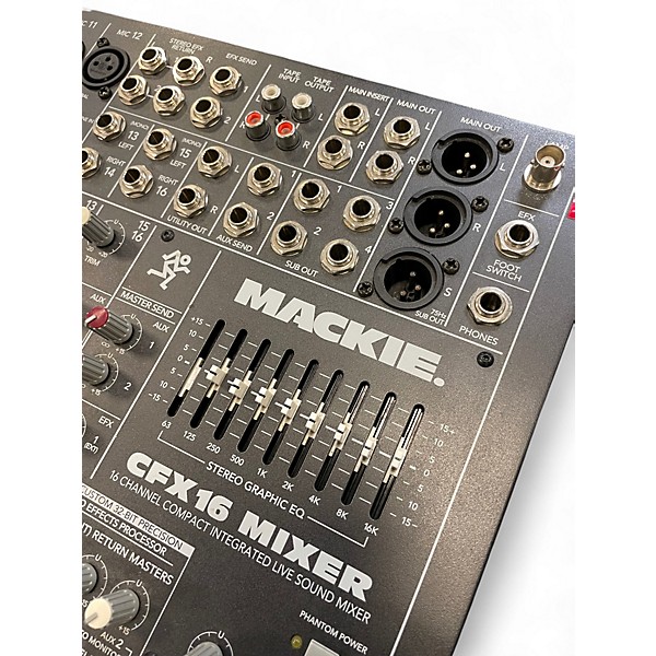 Used Mackie CFX16 MKII Unpowered Mixer