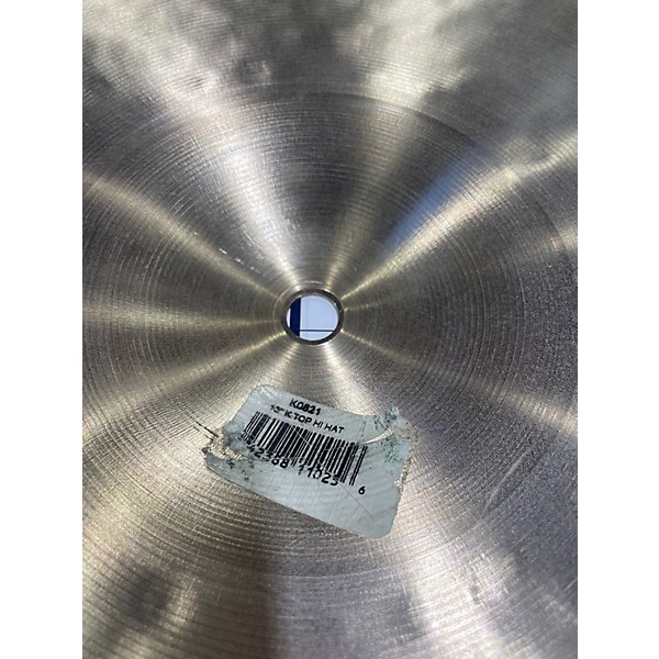 Used Zildjian 13in K Hi Hat Top Cymbal