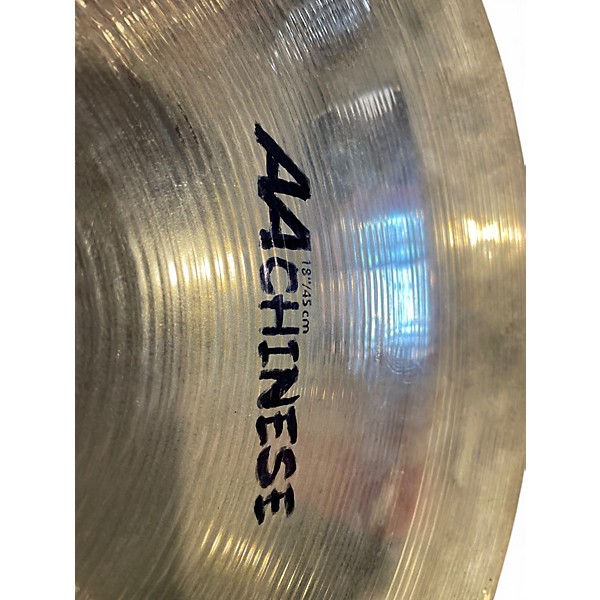 Used SABIAN 19in AA Chinese Cymbal