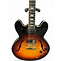 Used 2017 Gibson ES335 Figured 3 Tone Sunburst Hollow Body Electric Guitar
