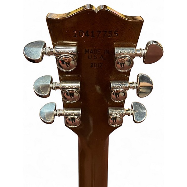 Used 2017 Gibson ES335 Figured 3 Tone Sunburst Hollow Body Electric Guitar