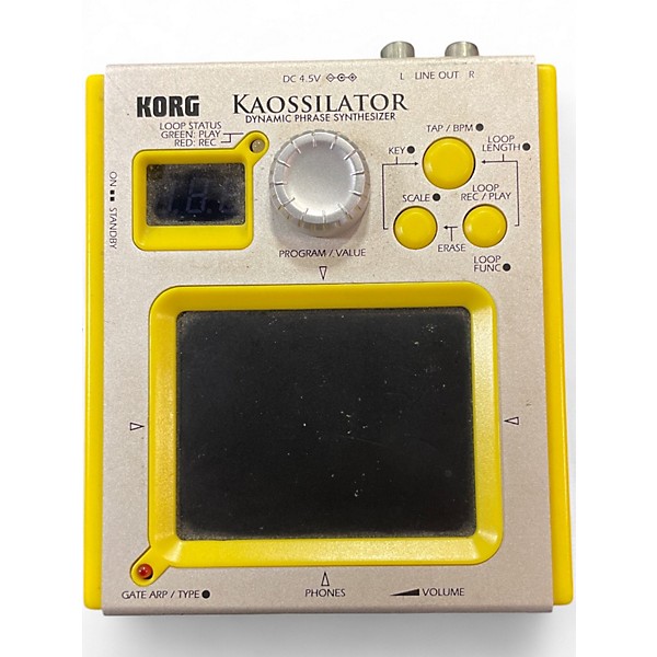 Used KORG Kaossilator Synthesizer