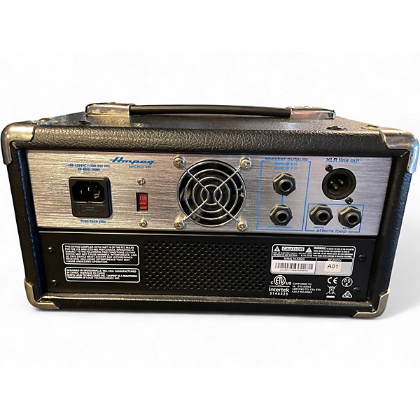 Used Ampeg Micro-VR 200W Bass Amp Head