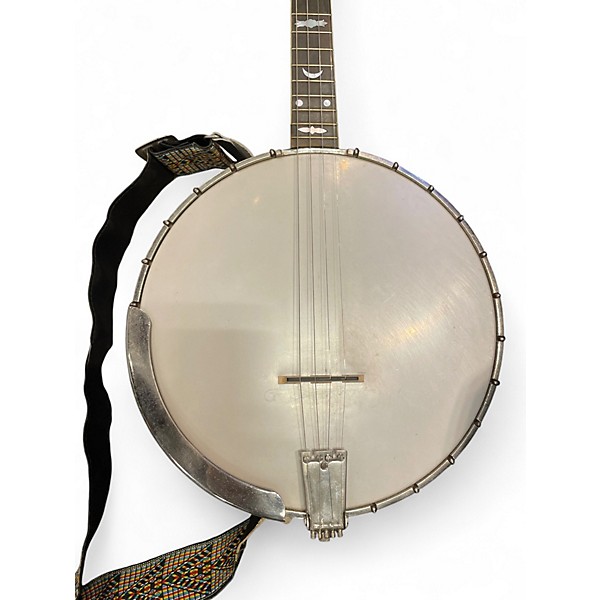 Vintage 1920s Bacon & Day Tenor 4 Natural Banjo