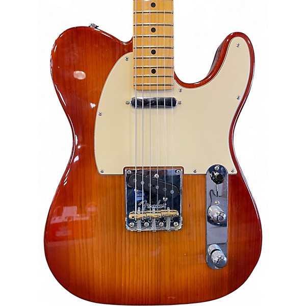 Used 2021 Fender American Professional II Telecaster Sienna Sunburst Solid Body Electric Guitar
