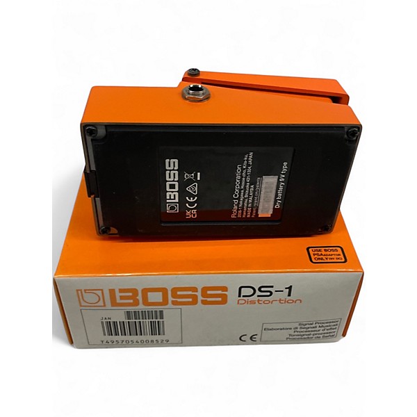 Used BOSS DS1 Distortion Effect Pedal